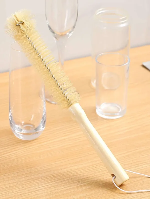 High quality wooden handle bottle brush