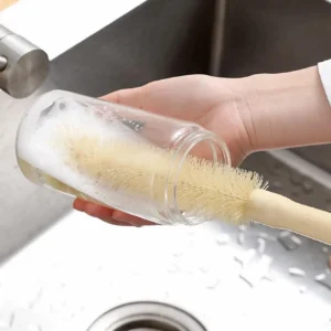 High quality wooden handle bottle brush