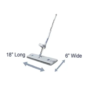 most wide flat mop